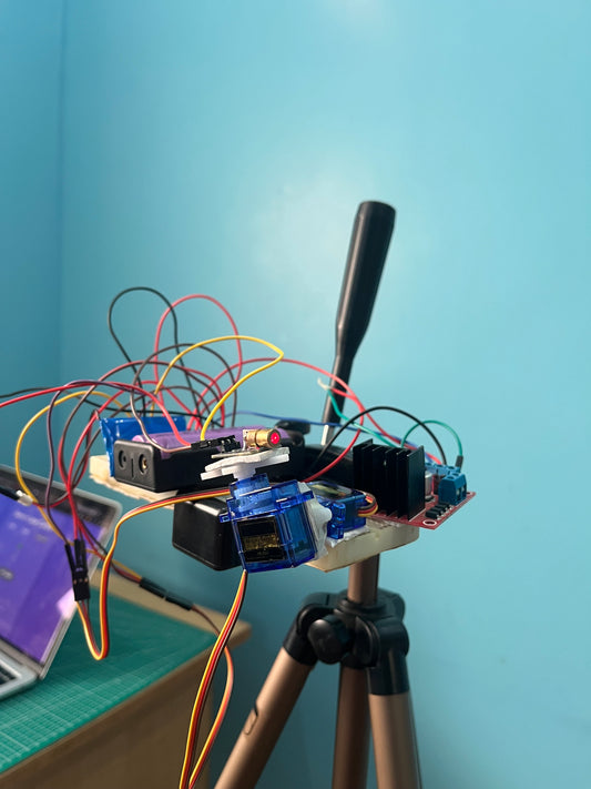 ESP32 Smart Laser Turret with Remote Control