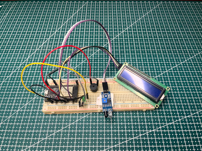 Object Counter System — ESP32 + IR Sensor + LCD