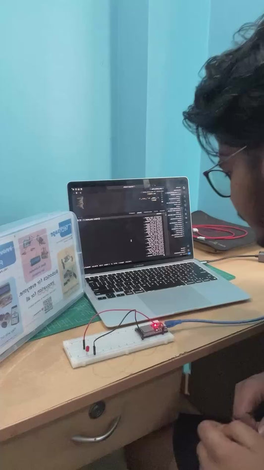 Smart LED: Gesture & Voice Control (AI + IoT)